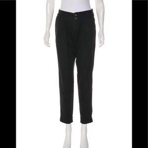 Rag & Bone Pleated Mid-Rise Pants: Small